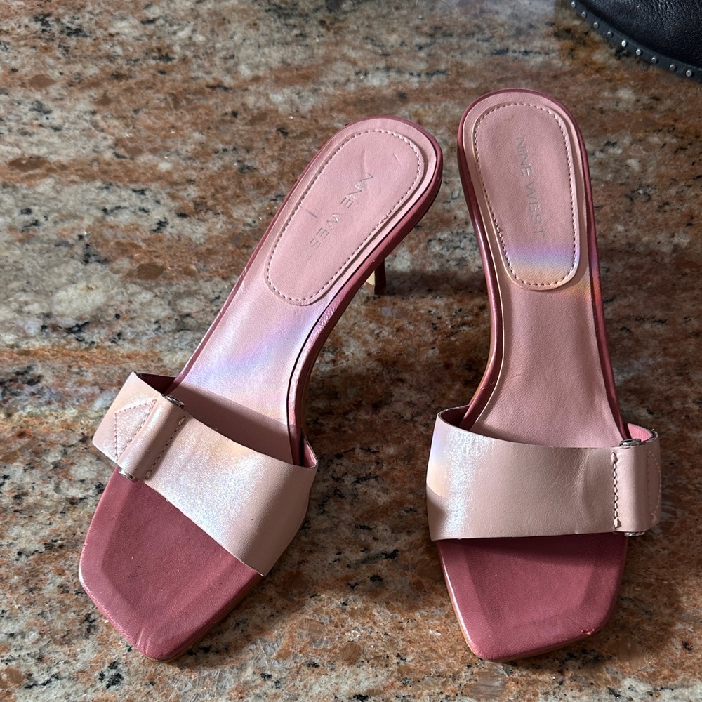 Nine West Blush and Rose Heels